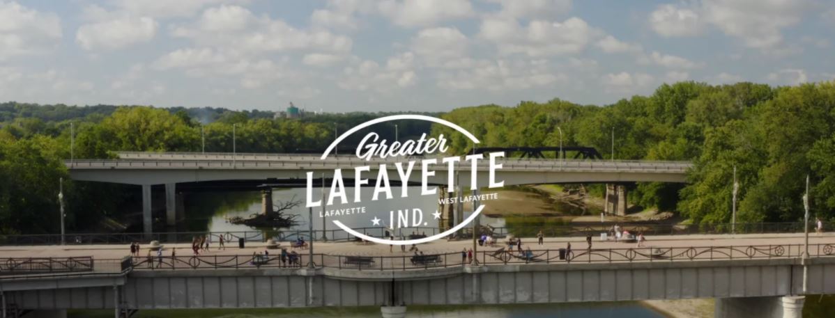 Marketing video splash screen