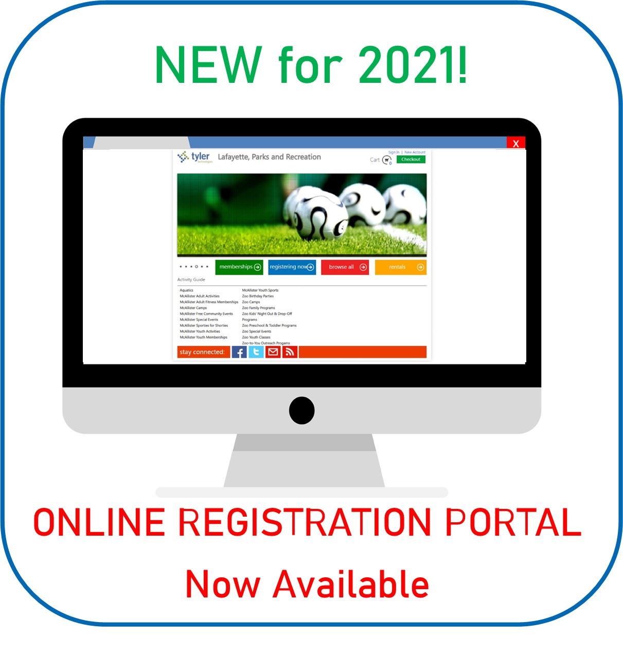 Online now available graphic