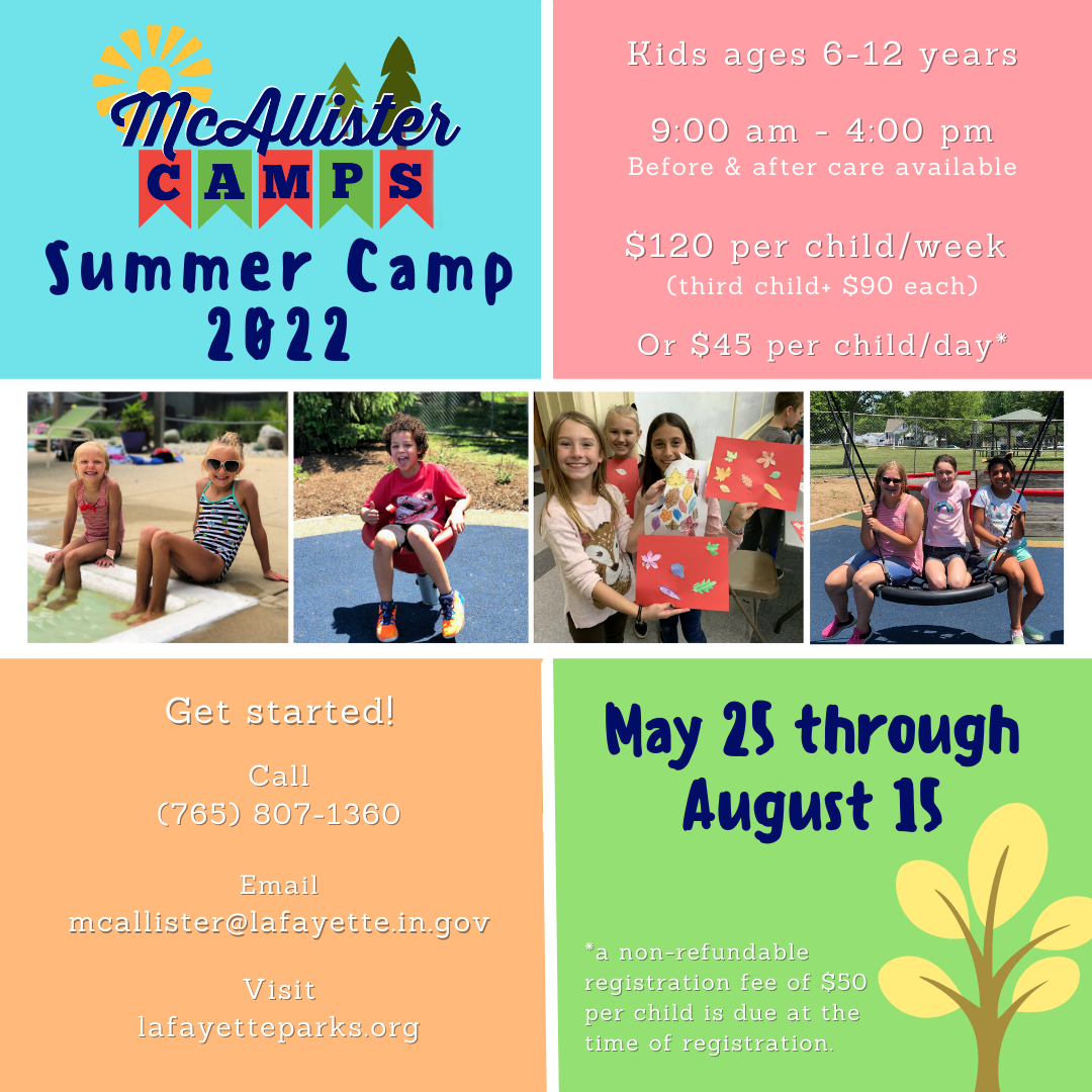 MRC summer camp flyer for IG