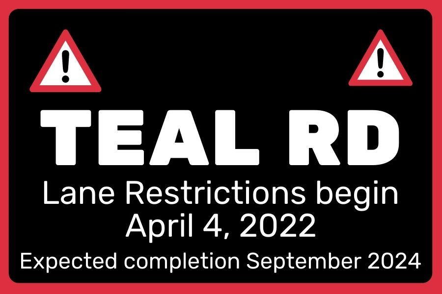 Teal Rd Reconstruction