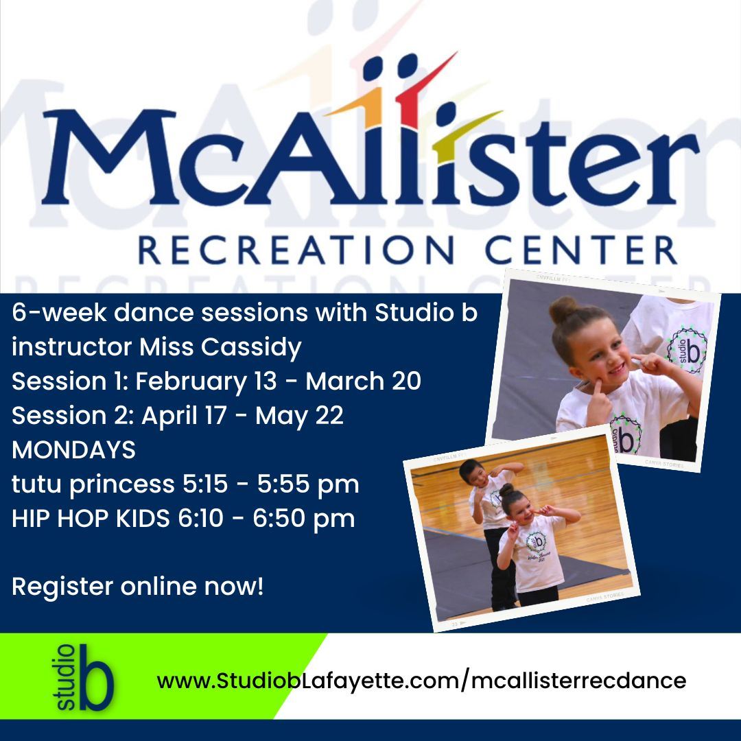 McAllister Rec Dance - Social Media