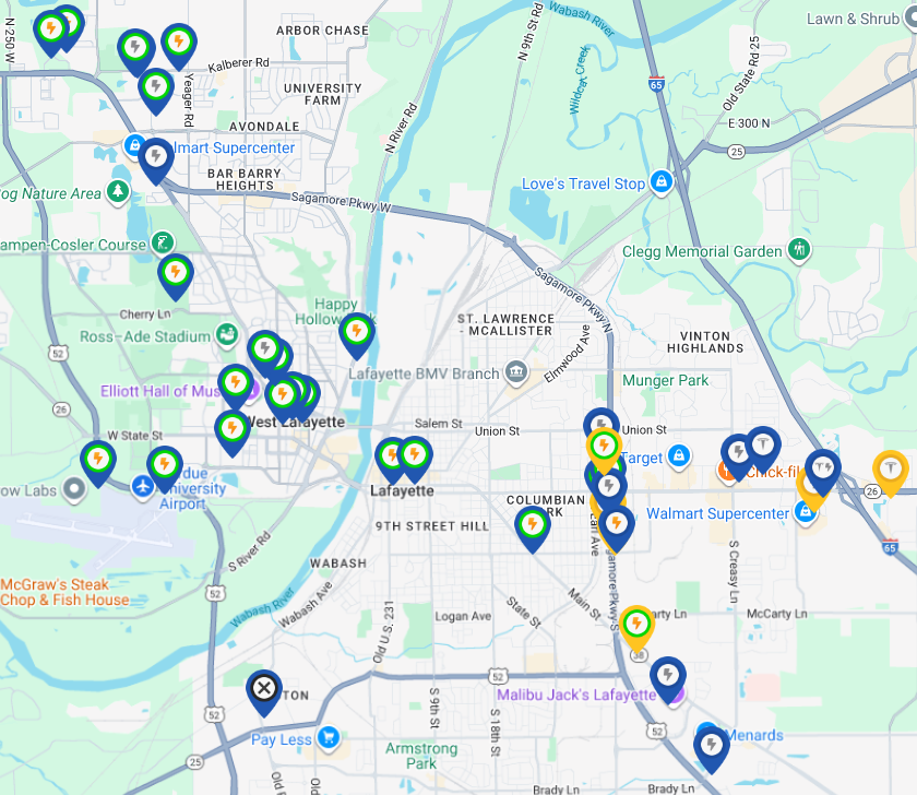 ChargeHub Map Preview