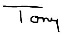 Tony Roswarski Signature