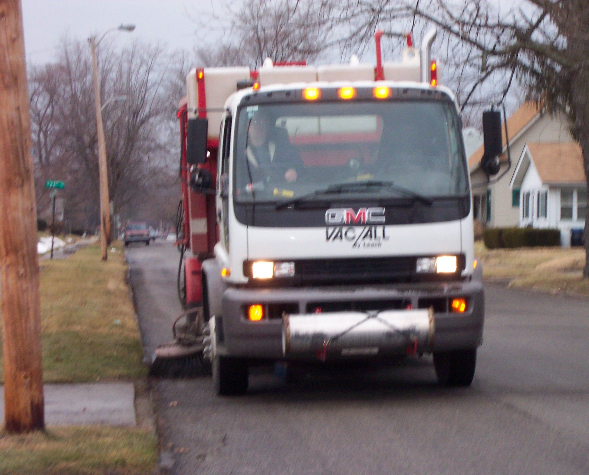 Street Sweeper Vehicle