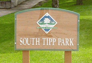 South Tipp Park Sign