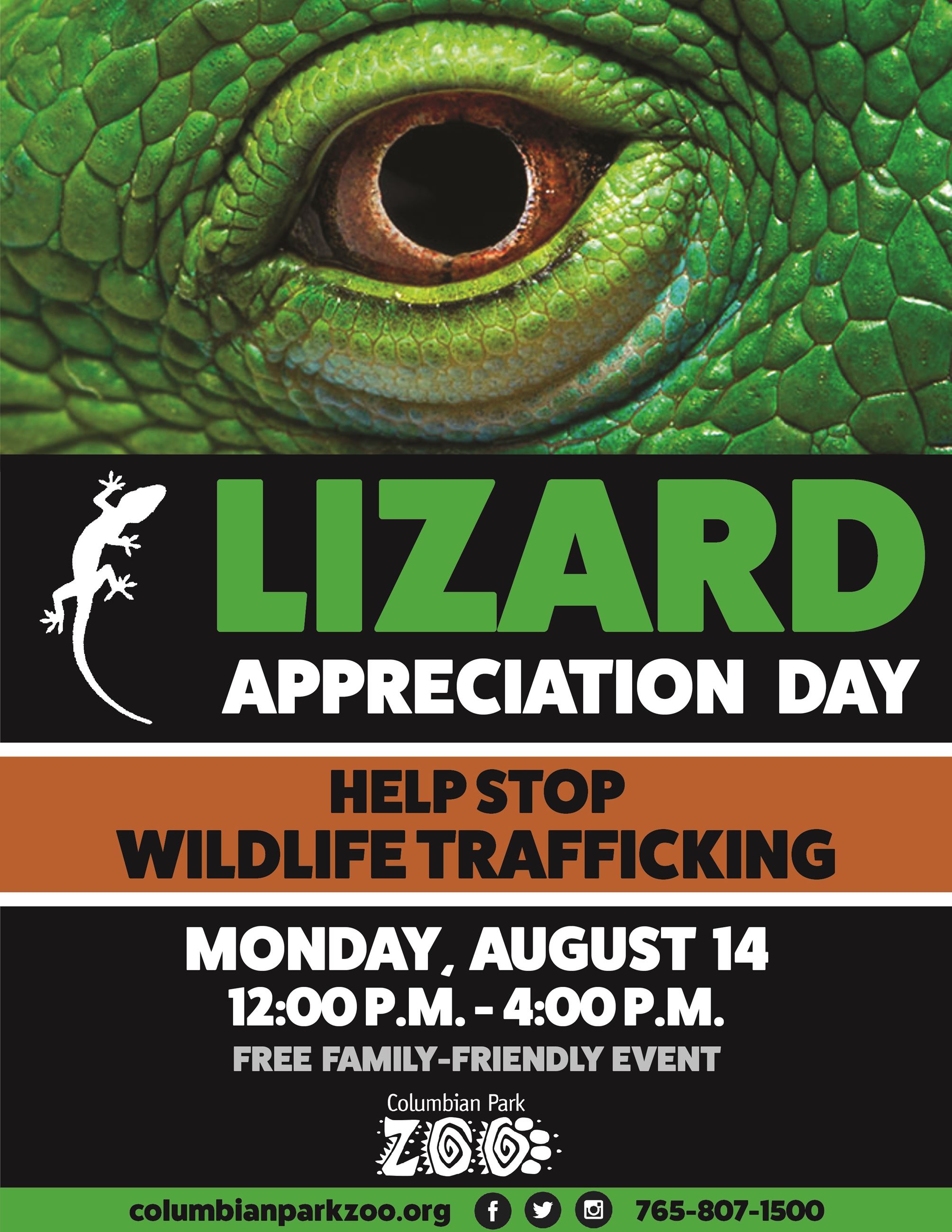 Lizard Appreciation Day Poster 2017