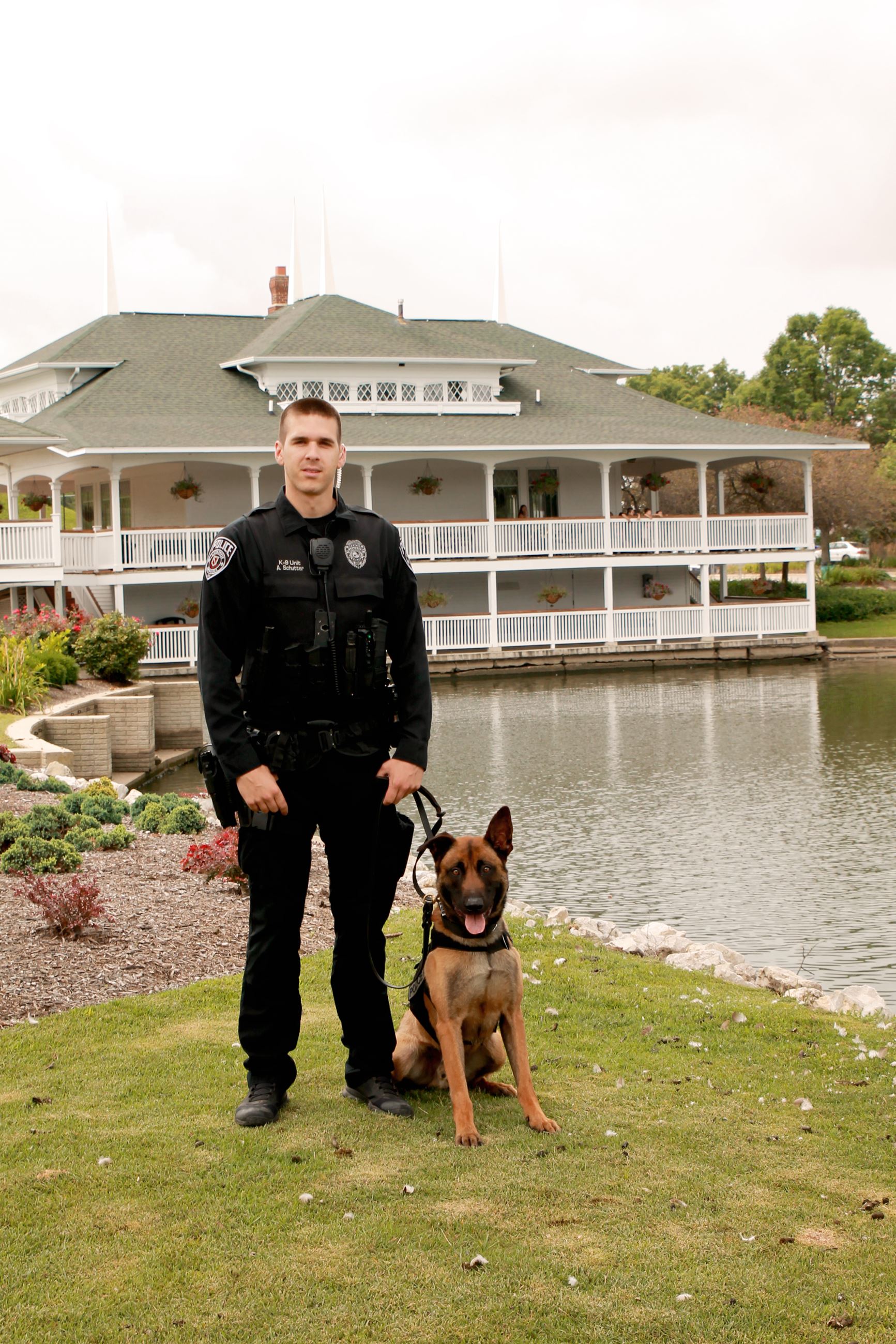 Officer Schutter and K9 Rocky 2017