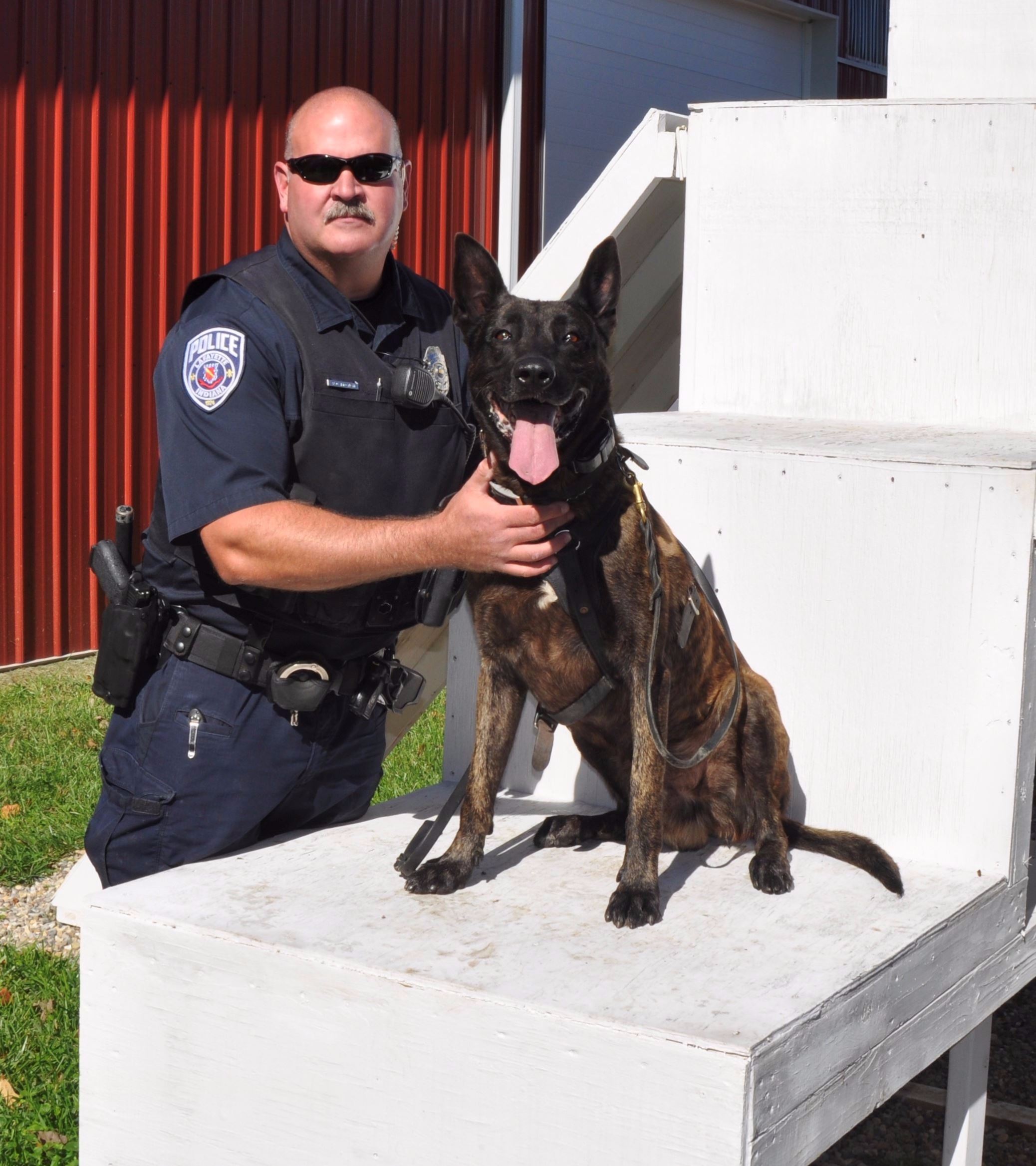 Officer French and K9 Jarca 2017