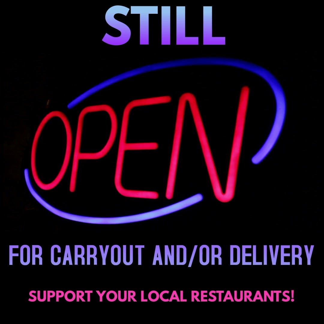 Restaurant Sign Still Open Opens in new window