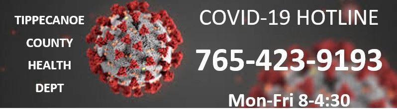 Tippecanoe County COVID-19 Hotline Opens in new window